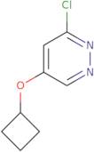 3-Chloro-5-cyclobutoxypyridazine