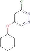 3-Chloro-5-(cyclohexyloxy)pyridazine
