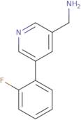 (5-(2-Fluorophenyl)pyridin-3-yl)methanamine