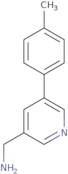 [5-(4-Methylphenyl)pyridin-3-yl]methanamine