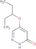 5-(Pentan-3-yloxy)pyridazin-3(2H)-one