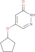 5-(Cyclopentyloxy)pyridazin-3(2H)-one