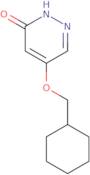 5-(Cyclohexylmethoxy)pyridazin-3(2H)-one