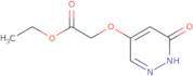 Ethyl 2-((6-oxo-1,6-dihydropyridazin-4-yl)oxy)acetate