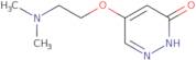 5-(2-(Dimethylamino)ethoxy)pyridazin-3(2H)-one
