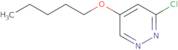 3-Chloro-5-(pentyloxy)pyridazine