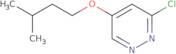 3-Chloro-5-(isopentyloxy)pyridazine