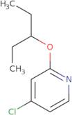 4-Chloro-2-(pentan-3-yloxy)pyridine