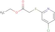 Ethyl 2-((4-chloropyridin-2-yl)thio)acetate