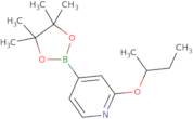 2-(Sec-butoxy)-4-(4,4,5,5-tetramethyl-1,3,2-dioxaborolan-2-yl)pyridine