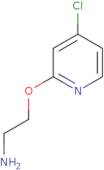 2-(2-Aminoethoxy)-4-chloropyridine