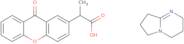 2-(9-Oxoxanthen-2-yl)propionic acid 1,5-diazabicyclonon-5-ene salt