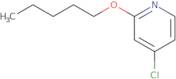 4-Chloro-2-(pentyloxy)pyridine