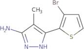 5-(3-Bromothiophen-2-yl)-4-methyl-1H-pyrazol-3-amine