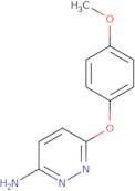 6-(4-Methoxyphenoxy)pyridazin-3-amine