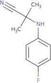 2-[(4-Fluorophenyl)amino]-2-methylpropanenitrile