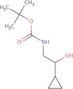 tert-Butyl N-(2-cyclopropyl-2-hydroxyethyl)carbamate