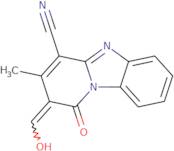 2-Formyl-3-methyl-1-oxo-1,5-dihydropyrido[1,2-a]benzimidazole-4-carbonitrile