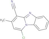 1-Chloro-3-methyl-benzo[4,5]imidazo[1,2-a]pyridine-4-carbonitrile