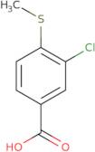 3-Chloro-4-(methylsulfanyl)benzoic acid