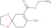 Ethyl 8-hydroxy-1,4-dioxaspiro[4.5]dec-7-ene-7-carboxylate