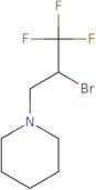 1-(2-Bromo-3,3,3-trifluoropropyl)piperidine