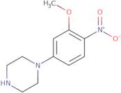 1-(3-Methoxy-4-nitrophenyl)piperazine