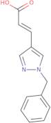 3-(1-Benzyl-1H-pyrazol-4-yl)prop-2-enoic acid