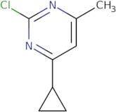 2-Chloro-4-cyclopropyl-6-methylpyrimidine