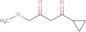 1-Cyclopropyl-4-methoxybutane-1,3-dione