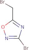 3-Bromo-5-(bromomethyl)-1,2,4-oxadiazole