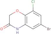 6-Bromo-8-chloro-2H-benzo[b][1,4]oxazin-3(4H)-one