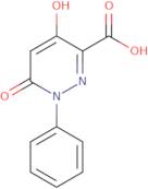 4-Hydroxy-6-oxo-1-phenyl-1,6-dihydropyridazine-3-carboxylic acid