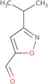 3-Isopropylisoxazole-5-carboxaldehyde