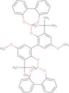 6,6'-[(3,3'-Di-t-butyl-5,5'-dimethoxy-1,1'-biphenyl-2,2'-diyl)bis(oxy)] bis(dibenzo[d,f][1,3,2]dioxaphosphepin)