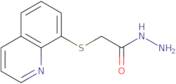 2-(Quinolin-8-ylsulfanyl)acetohydrazide