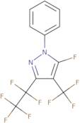 5-Fluoro-3-pentafluoroethyl-1-phenyl-4-trifluoromethyl-1H-pyrazole