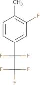 2-Fluoro-1-methyl-4-(1,1,2,2,2-pentafluorethyl)-benzene