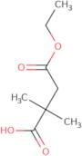 4-Ethoxy-2,2-dimethyl-4-oxobutanoic acid