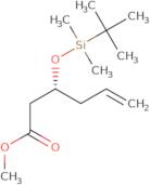 methyl (3R)-3-{[(tert-butyl)(dimethyl)silyl]oxy}hex-5-enoate