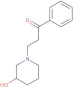 3-(3-Hydroxy-piperidin-1-yl)-1-phenyl-propan-1-one