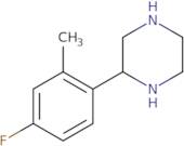 2-(4-Fluoro-2-methylphenyl)piperazine