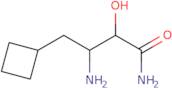 3-Amino-4-cyclobutyl-2-hydroxybutanamide