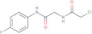 2-Chloro-N-{2-[(4-fluorophenyl)amino]-2-oxoethyl}acetamide