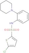 5-Chloro-N-(2-piperidin-1-ylphenyl)thiophene-2-sulfonamide