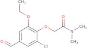 2-(2-Chloro-6-ethoxy-4-formylphenoxy)-N,N-dimethylacetamide