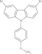 3,6-Dibromo-9-(4-methoxyphenyl)-9H-carbazole