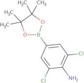 2,6-Dichloro-4-(4,4,5,5-tetramethyl-1,3,2-dioxaborolan-2-yl)aniline