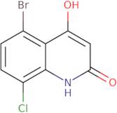 5-Bromo-8-chloro-2-hydroxyquinolin-4(1H)-one