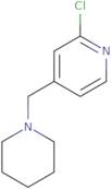 2-Chloro-4-(1-piperidinomethyl)pyridine